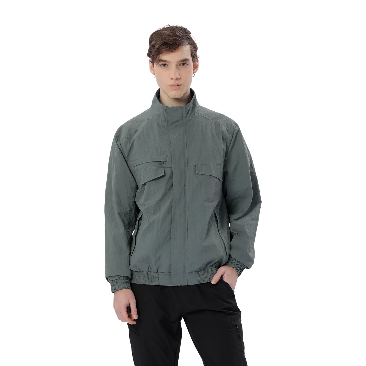 Chaqueta Bomber para Hombre Alea Verde