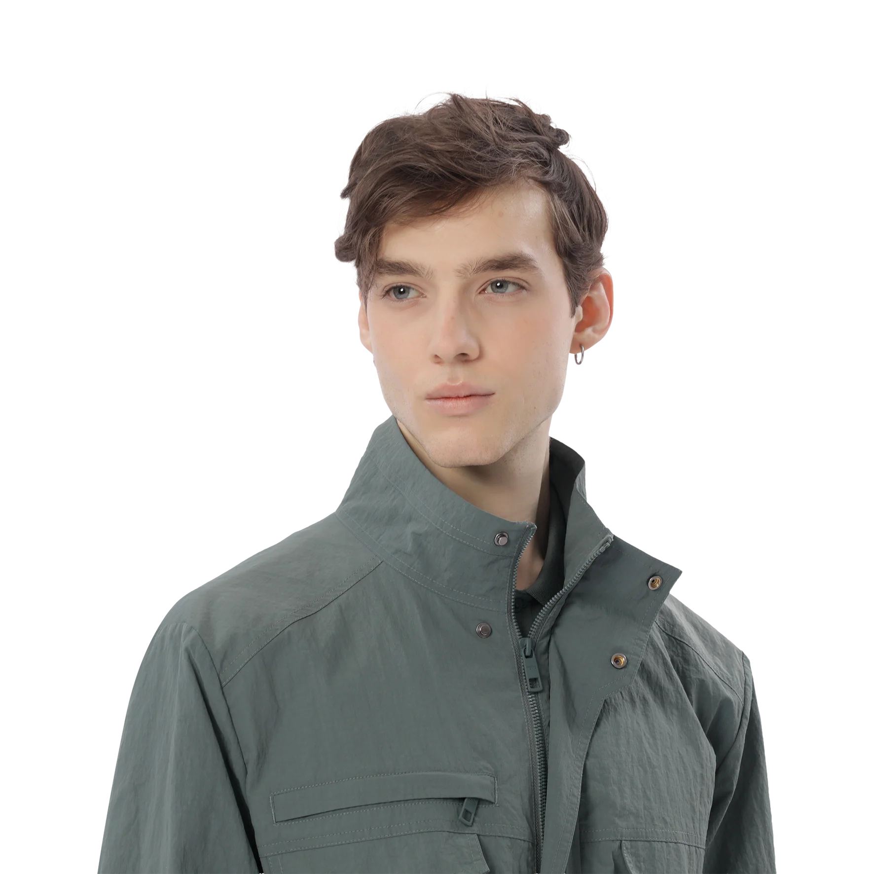 Chaqueta Bomber para Hombre Alea Verde