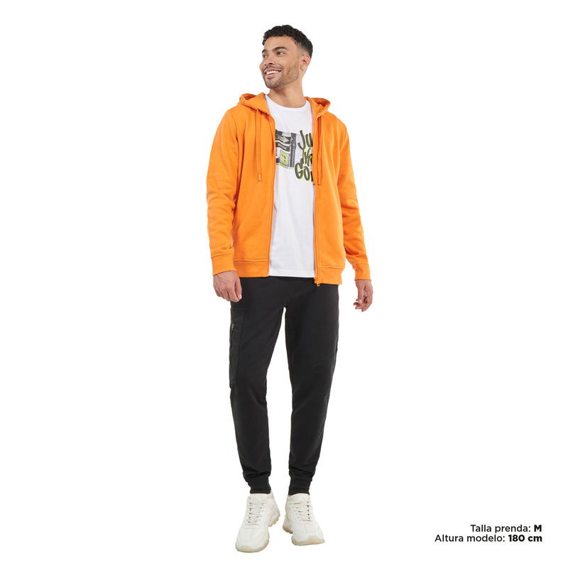 Buzo para Hombre Kirovit - Talla: XL - Color: Naranja