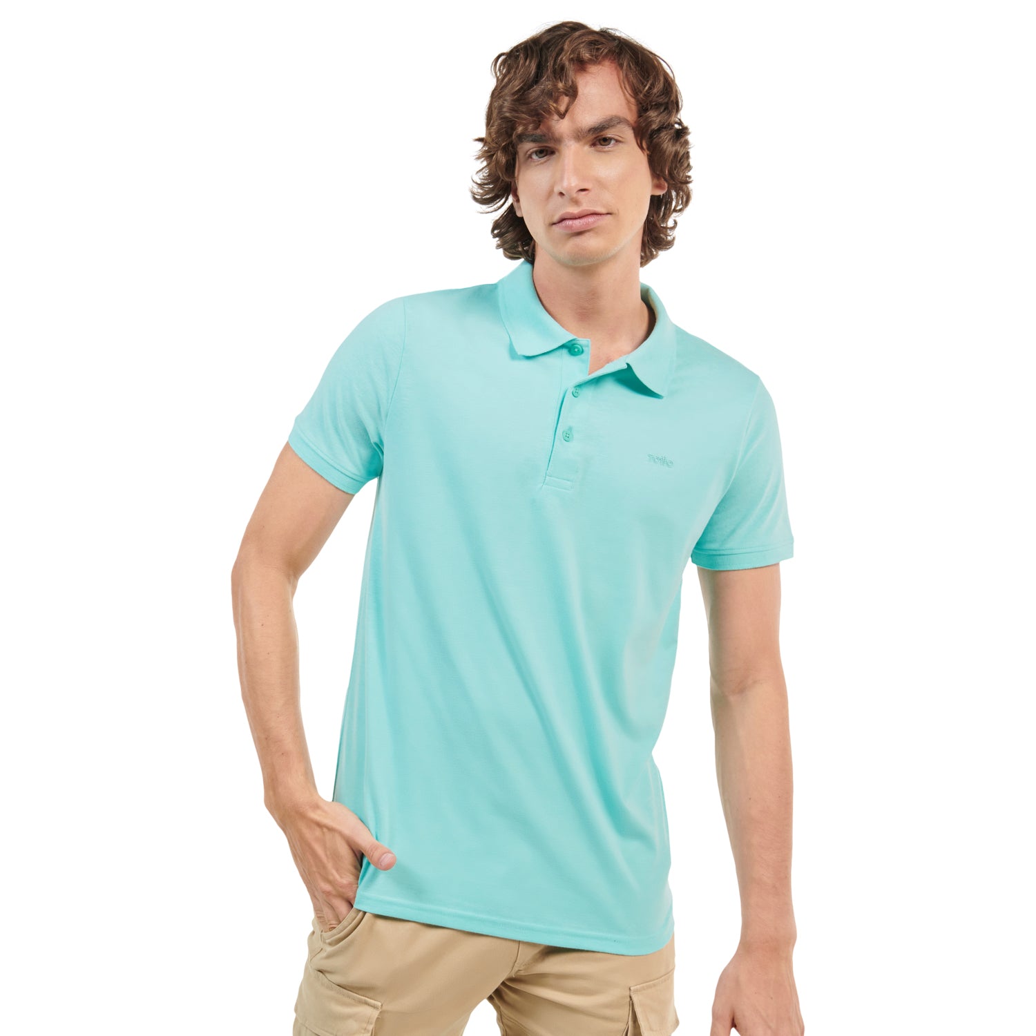 Camiseta para Hombre - Color: Azul - Talla: M