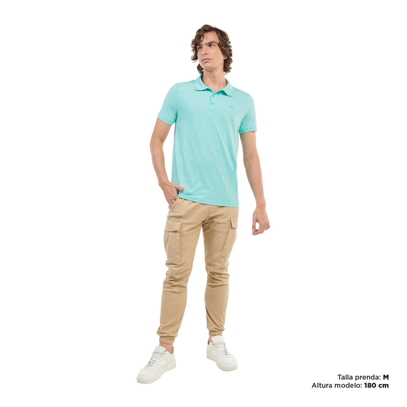 Camiseta para Hombre - Color: Azul - Talla: M