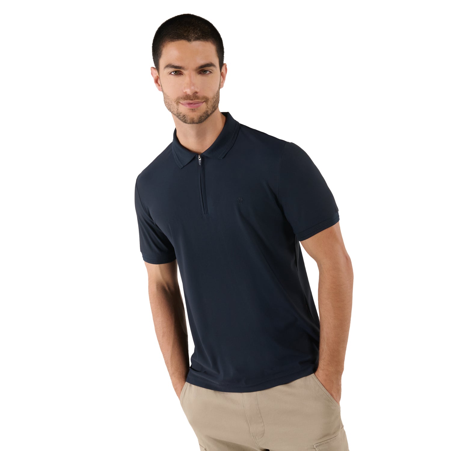 Camisa Polo Leel para Hombre Azul – Totto Panamá