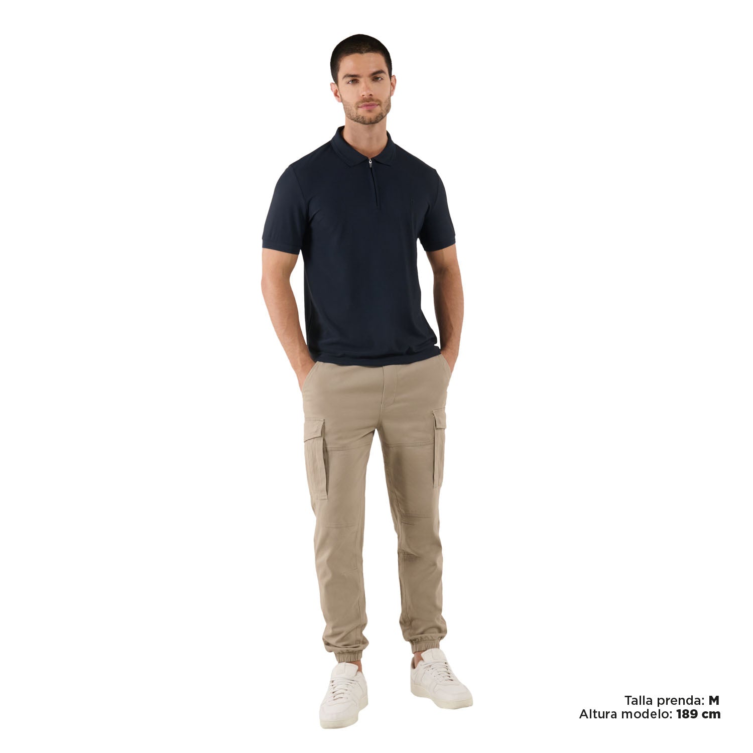Camisa Polo Leel para Hombre Azul