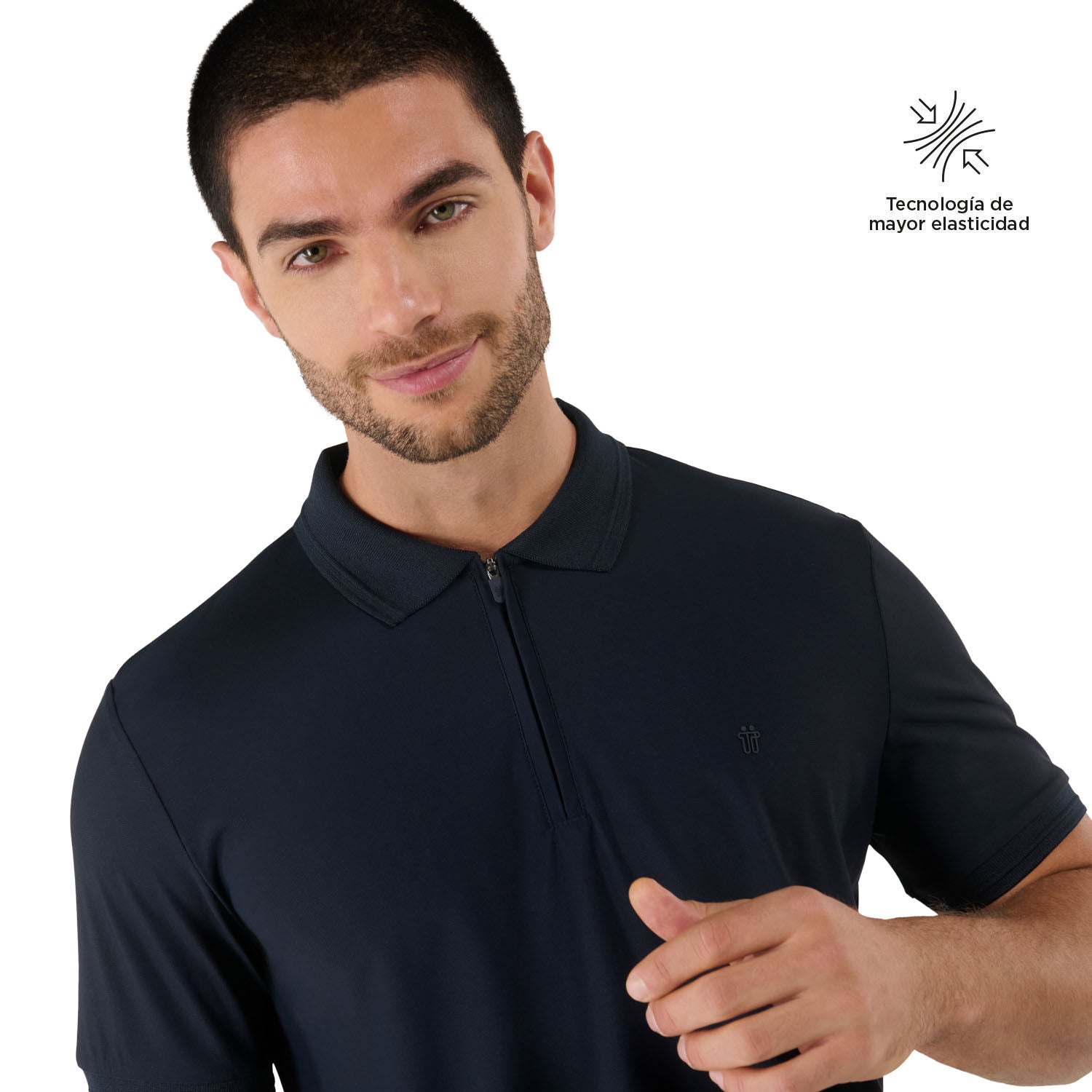 Camisa Polo Leel para Hombre Azul – Totto Panamá