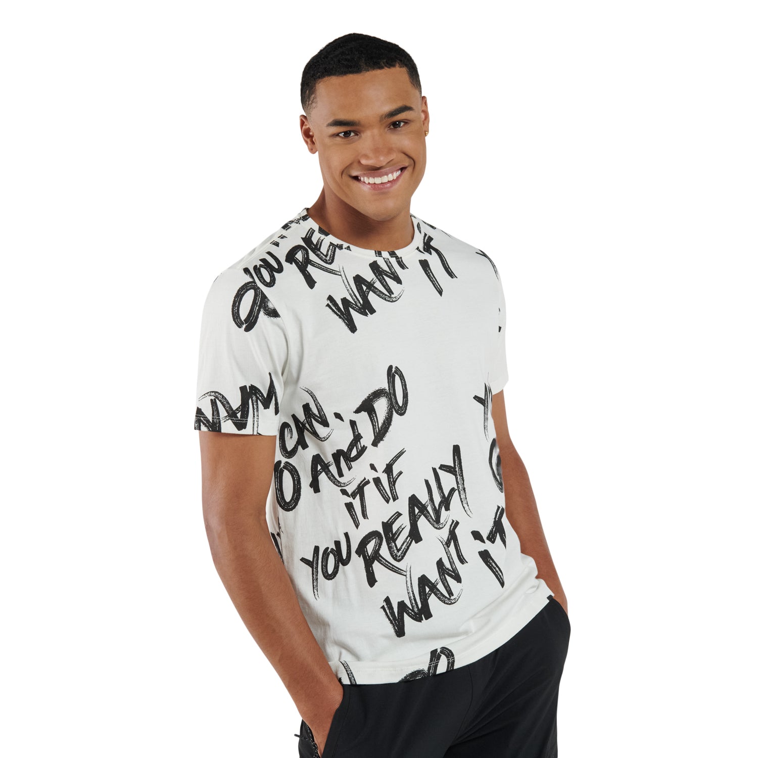 Camiseta para Hombre Printo Blanca