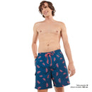 Pantaloneta Estampada Filipinas para Hombre azul