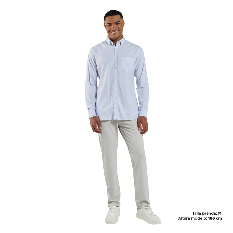 Camisa para Hombre Ml Kanlus Blanca