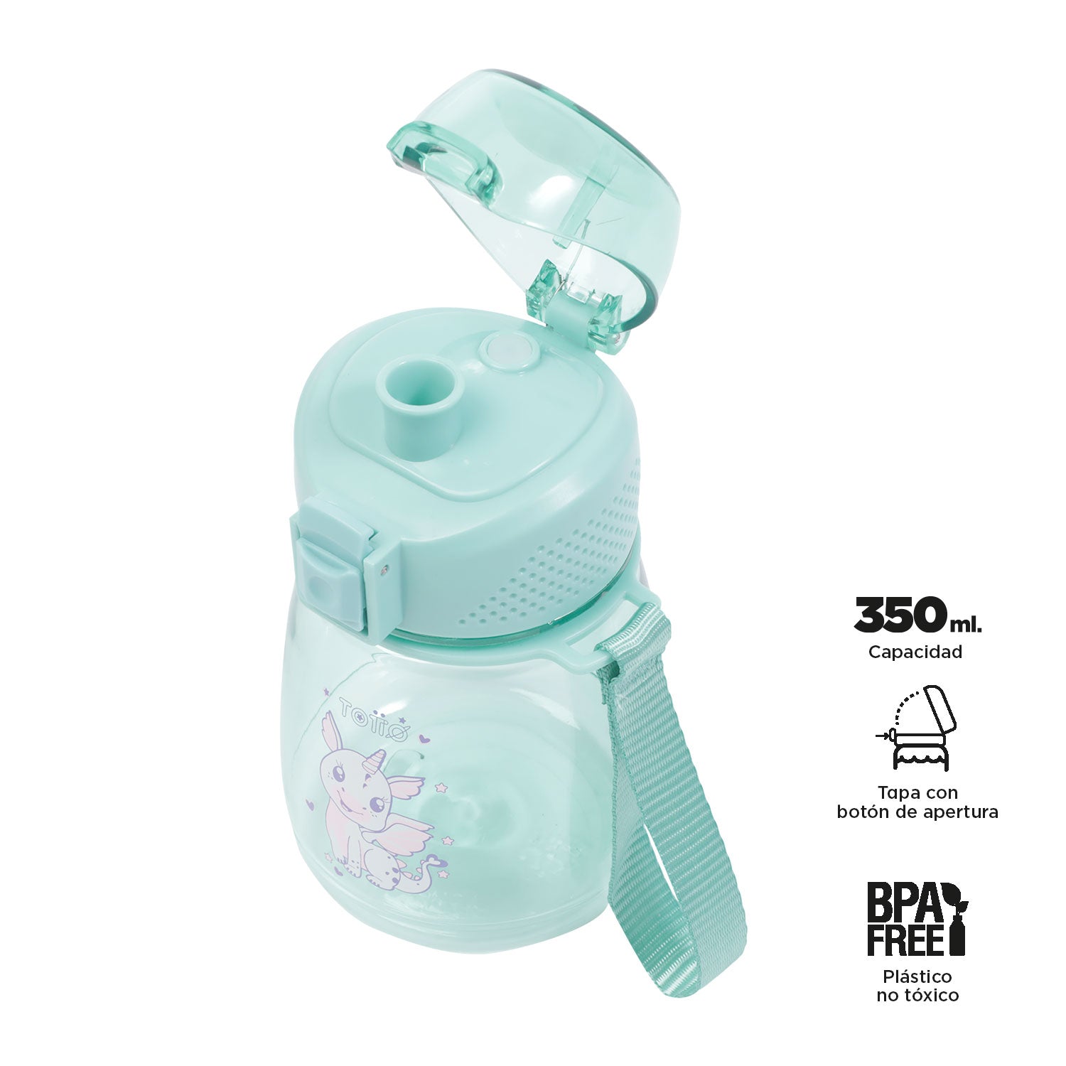 BOTELLON DRAGGY - Color: Verde