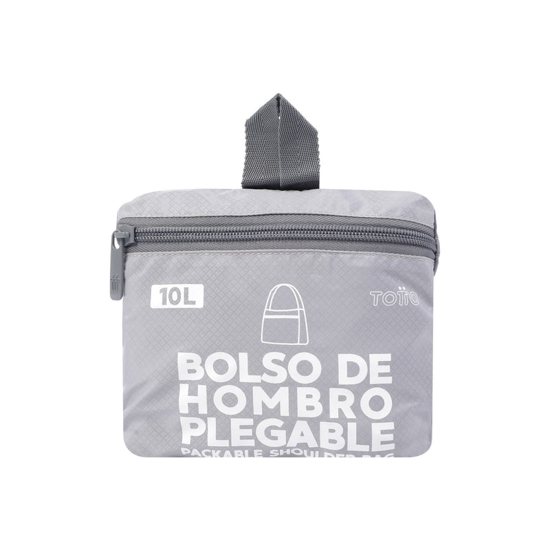 BOLSO PLEGABLE TANER - Color: Gris