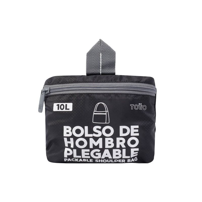 BOLSO PLEGABLE TANER - Color: Negro