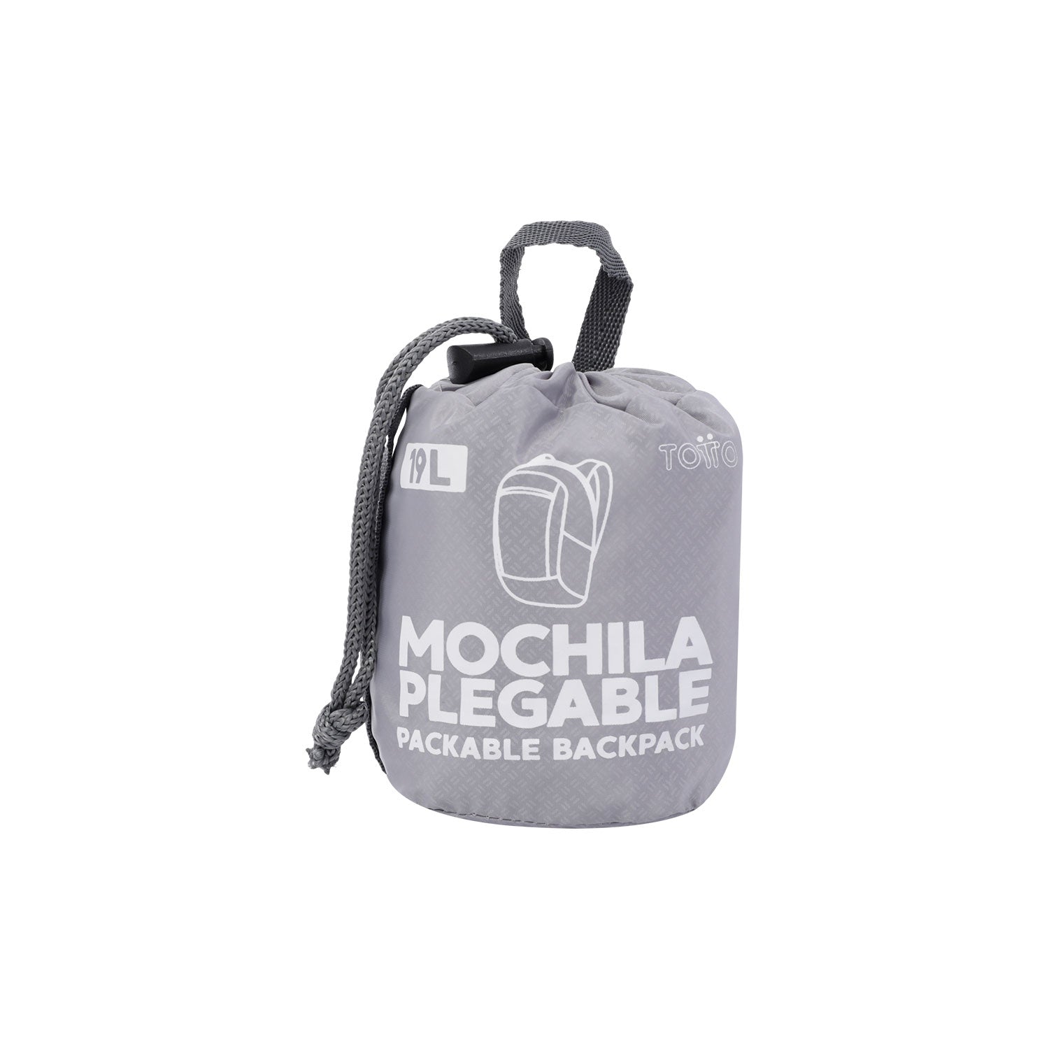 MORRAL PLEGABLE TROKER - Color: Gris