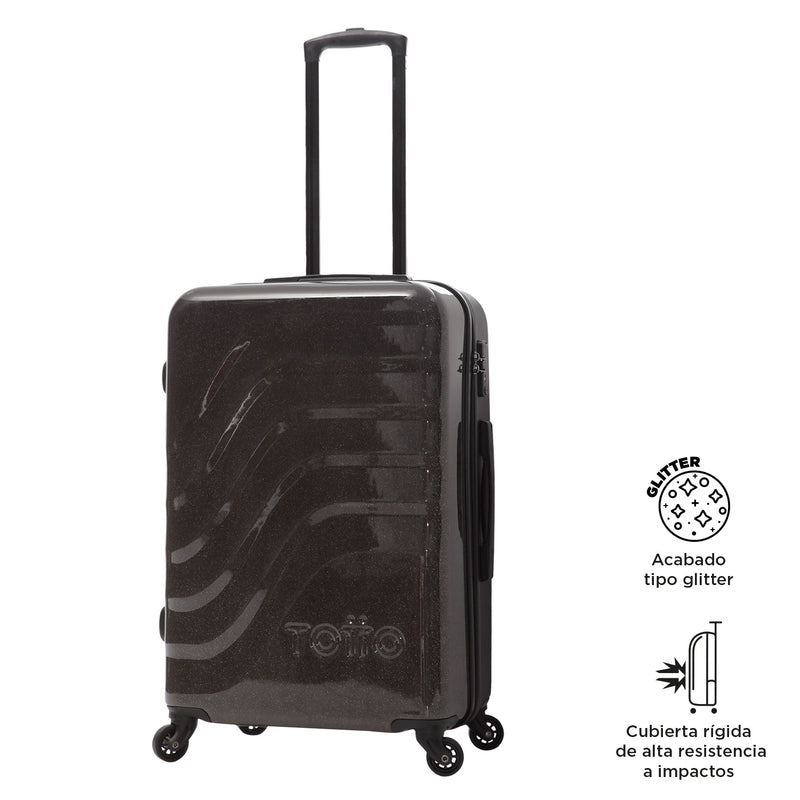 MALETA VIAJE 360 BAZY (T222) - Color: Negro - Talla: M