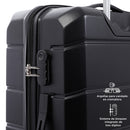 Maleta Viaje Mediana 360 Rayatta M Negro