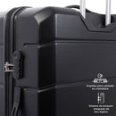 Maleta Viaje Grande 360 Rayatta L Negra