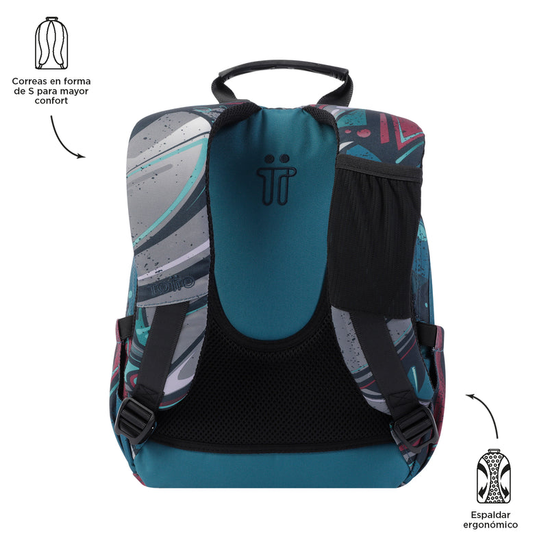 MORRAL TEMPERA - Color: Gris