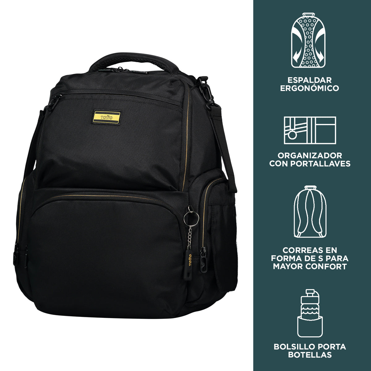 Morral pañalera mommy totto sale