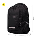 Morral Universitario Porta PC 13" Eufrates Negro