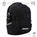 Morral Universitario Porta PC 13" Eufrates Negro