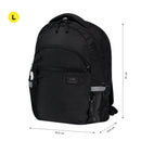 Morral Universitario Porta PC 15.4" Indo Negro Unisex