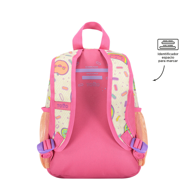 MORRAL ICE FRUIT - Color: Blanco c/ Rosado - Talla: S