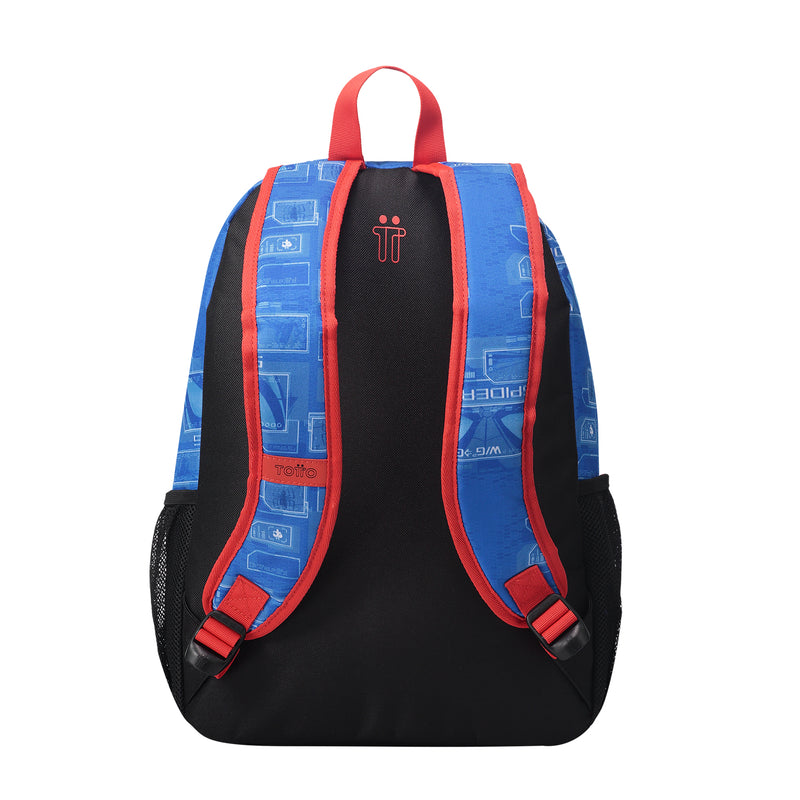 MORRAL SPIDERMAN ZZIPP - Color: azul - Talla: M